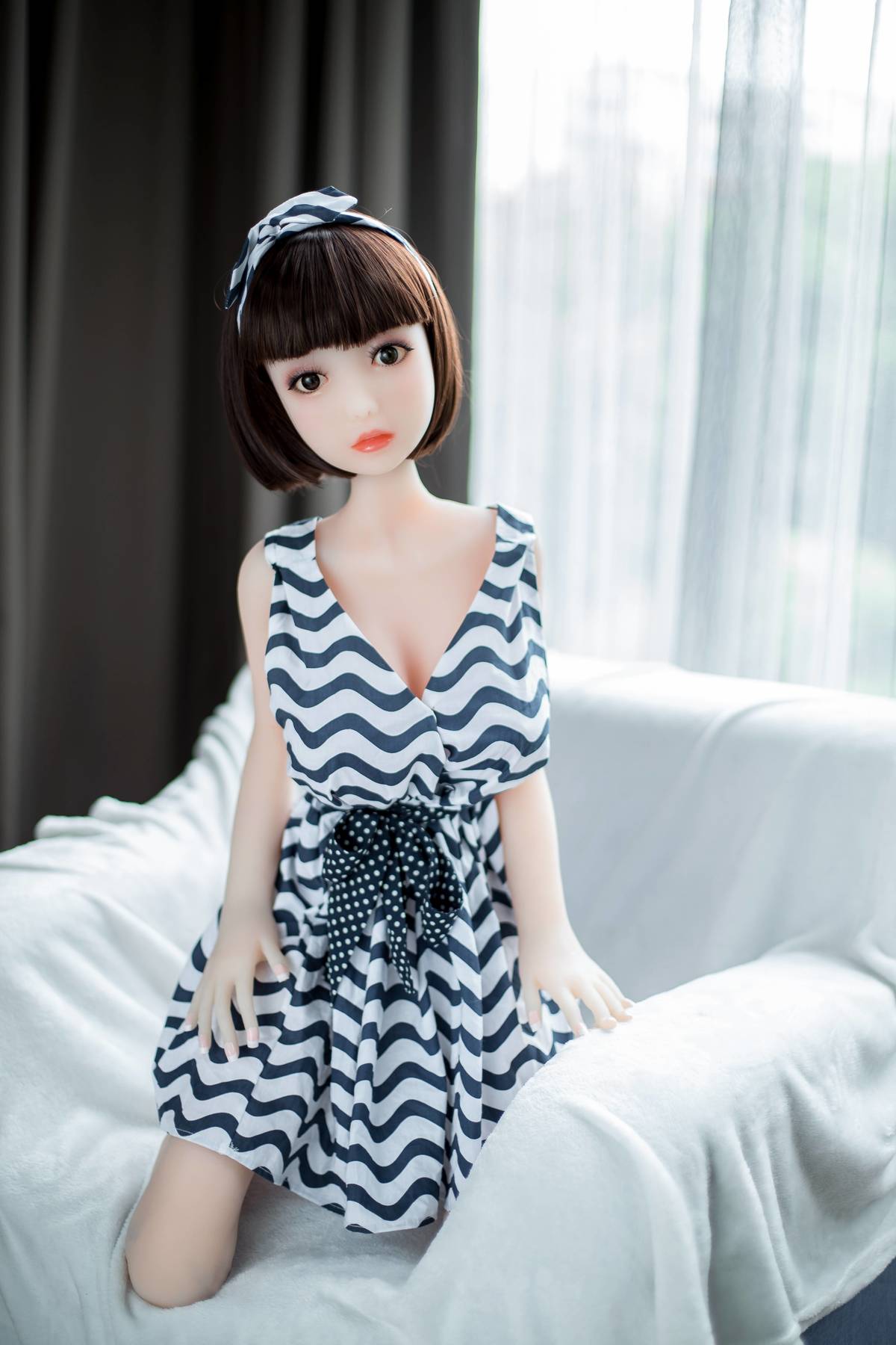 100cm Small Tpe Sex Doll Japanese Short Hair Love Doll 6755