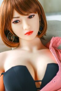 Japonské krátke vlasy D Cup Sexy Love Doll Aini 109 13