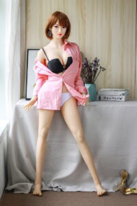 Japonské krátke vlasy D Cup Sexy Love Doll Aini 109 5