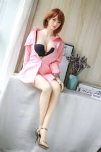 Japonské krátke vlasy D Cup Sexy Love Doll Aini 109 8