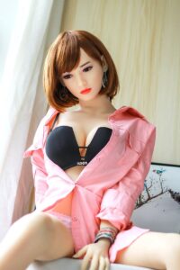 Japonské krátke vlasy D Cup Sexy Love Doll Aini 109 9