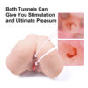 Real vaginal Struktur vun Arsch Torso Sex Poppen