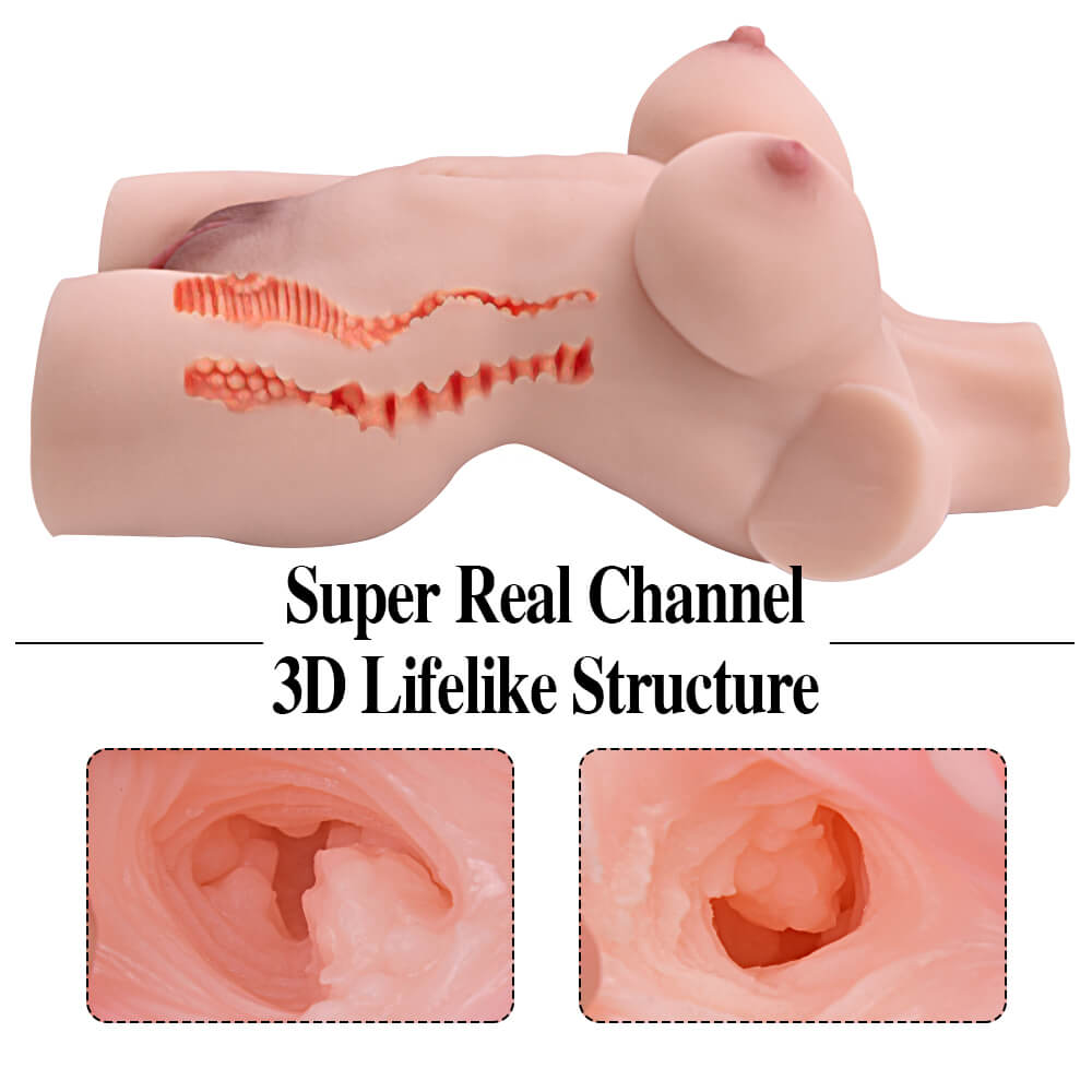 Torso Sex Doll’s Vagina And Anus Structure