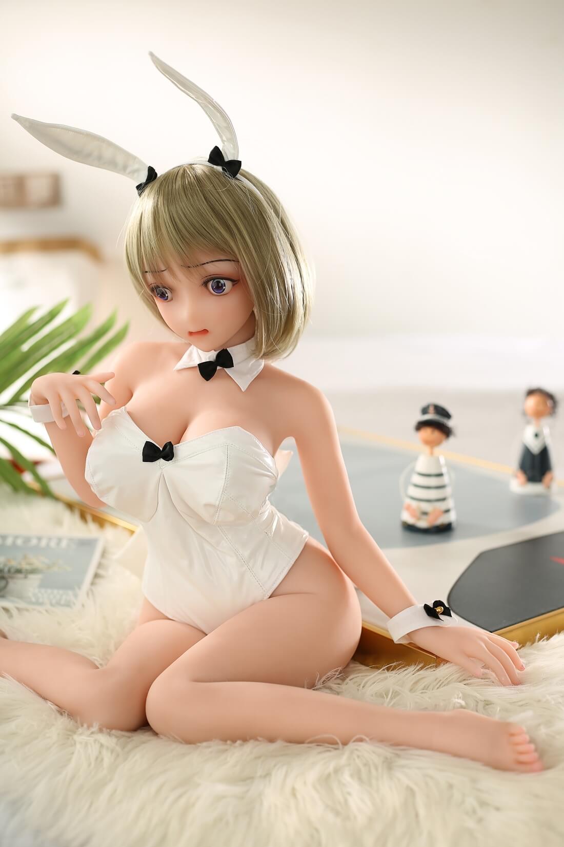 80cm Anime Gnéas Doll Doll Pose Spreagúil