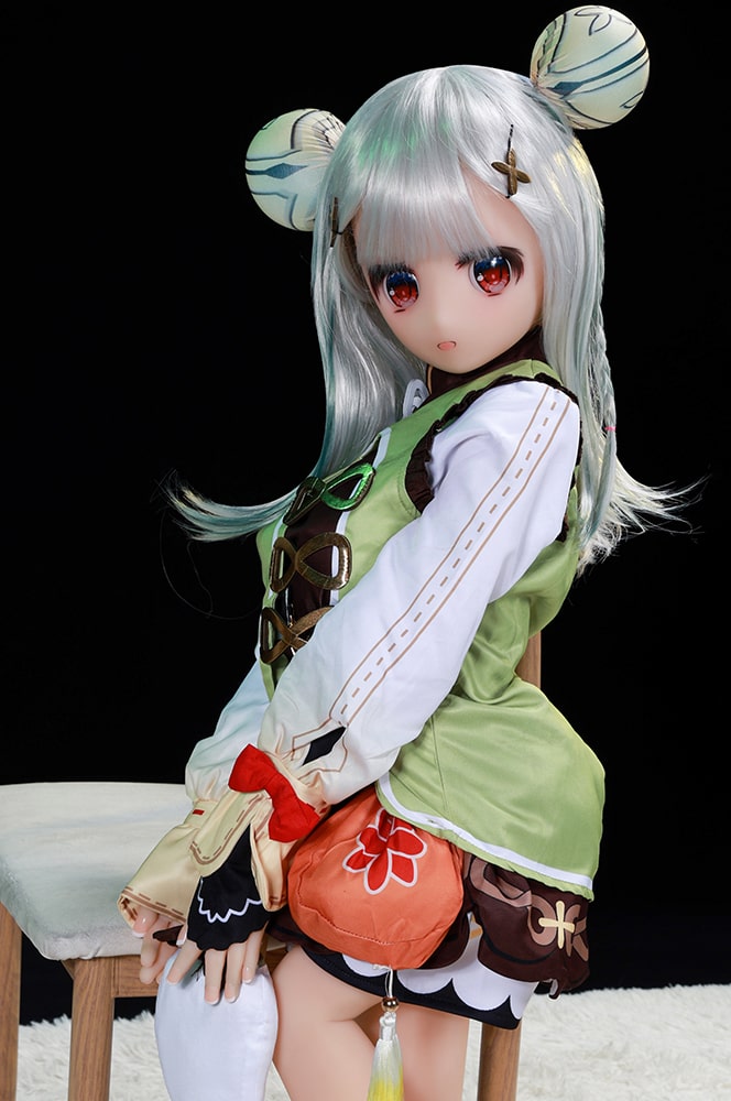 110cm Anime Mini Sex Doll In Green Clothes