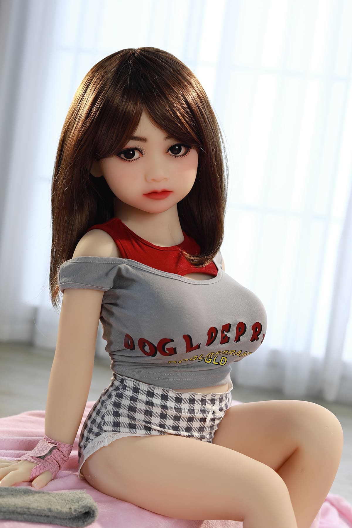 100cm chubby cheeks mini sex doll