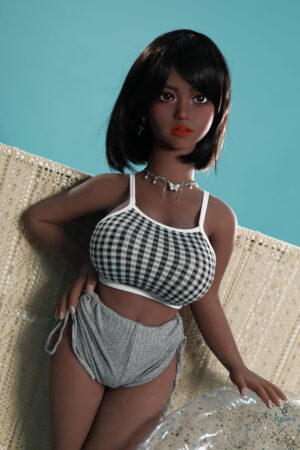 3ft African mini sex doll