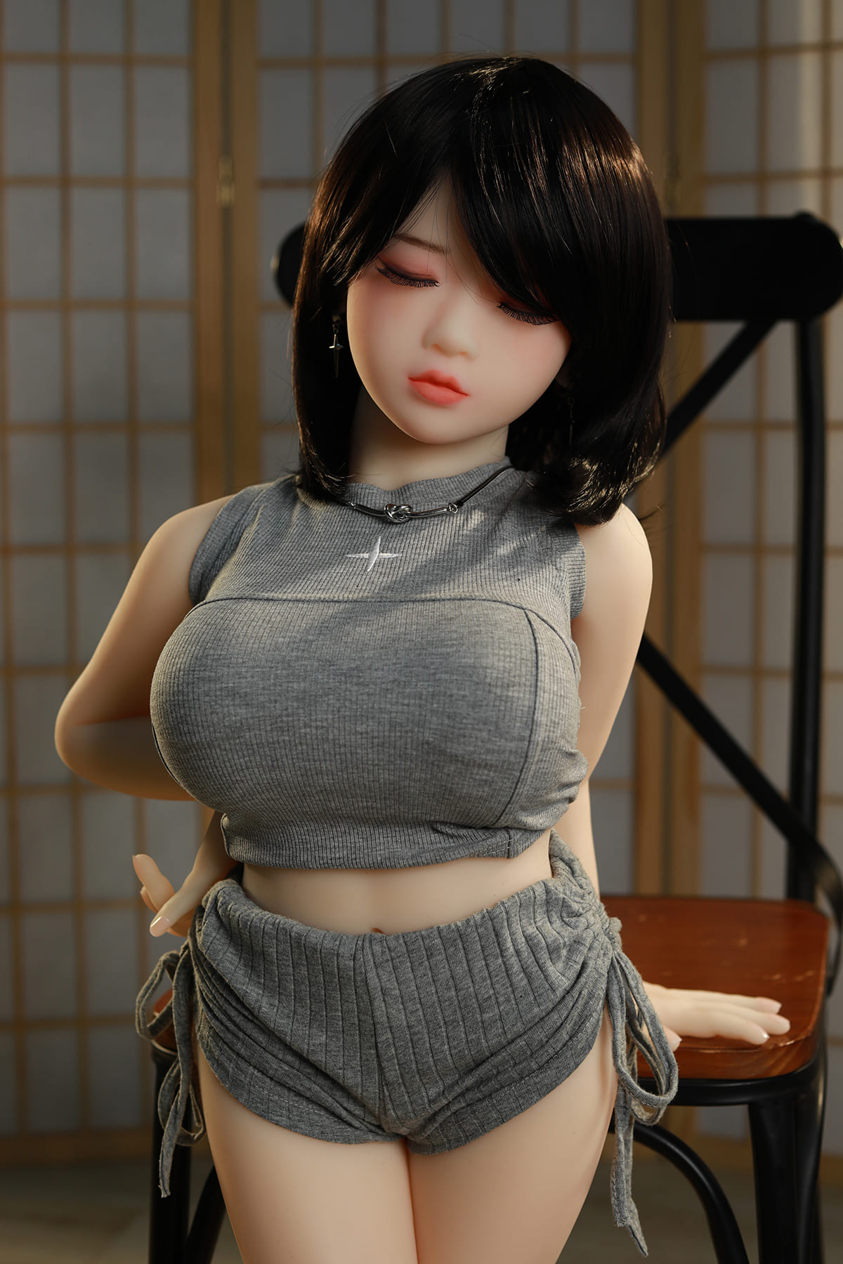 3ft3 Closed Eyes Small Sex Doll
