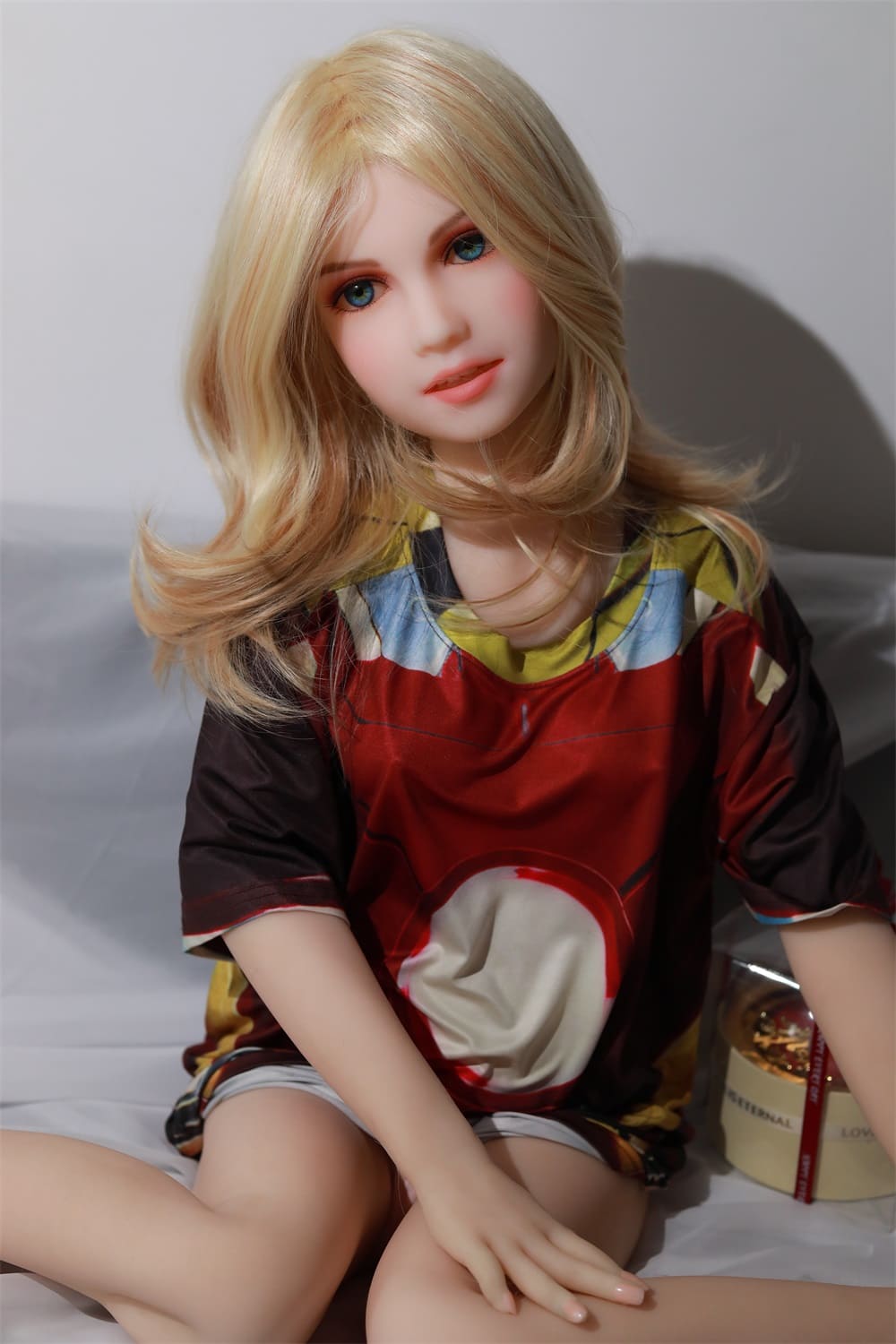 European blonde girl sex doll