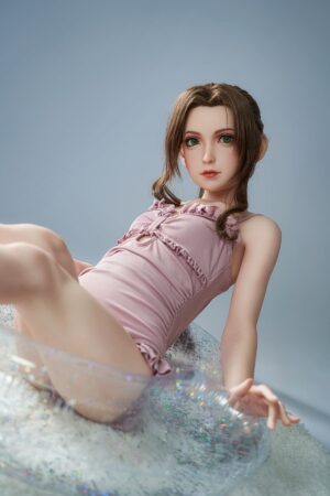 Flat Chested Sex Doll In A Swimsuit