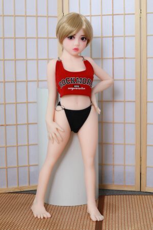 short blond hair small boobs sex doll