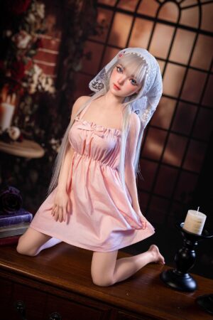 Cute mini full body silicone sex doll