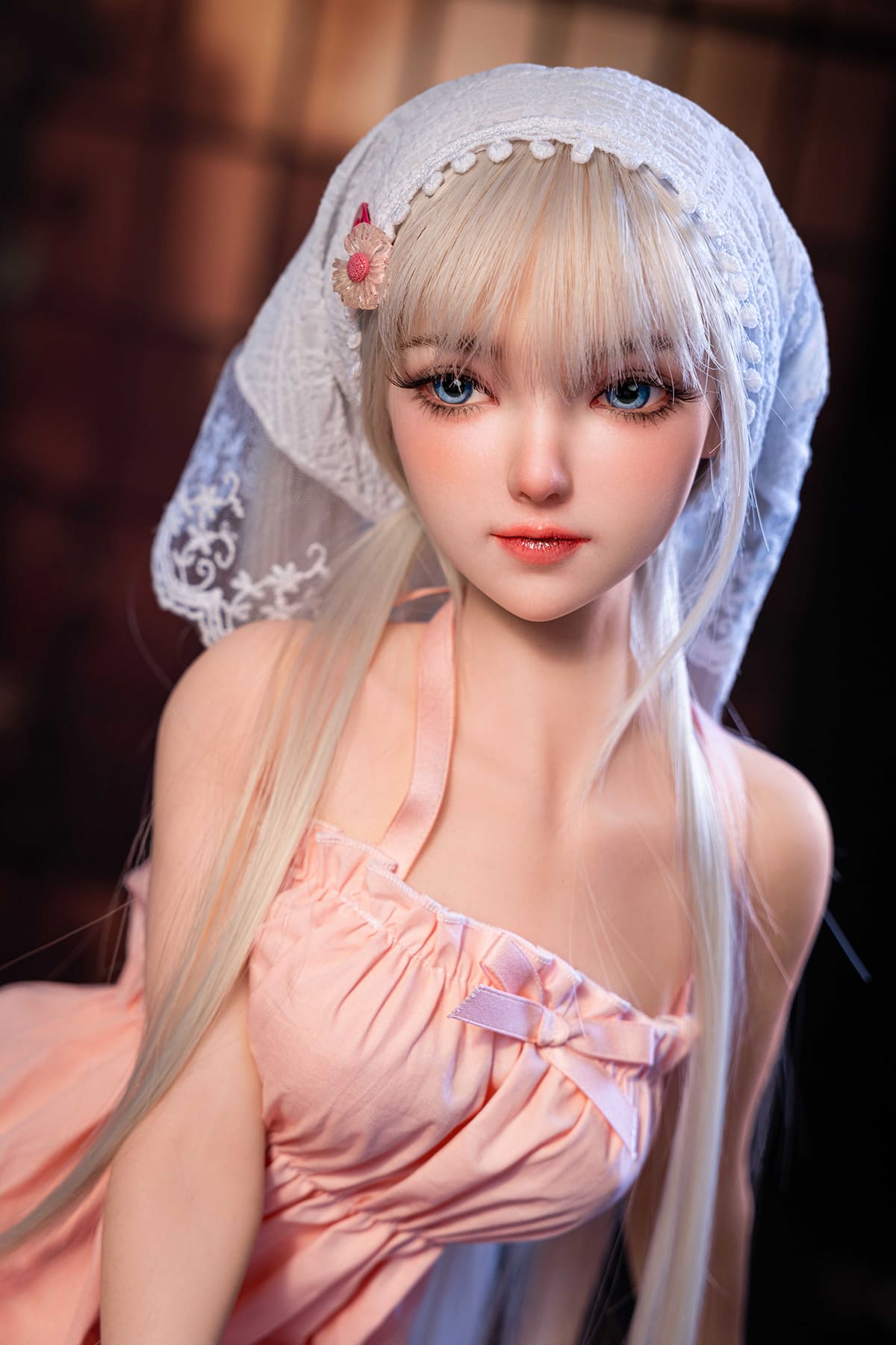 Miniature Gray Haired Princess Sex Doll