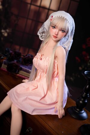 Miniature full body bride sex doll