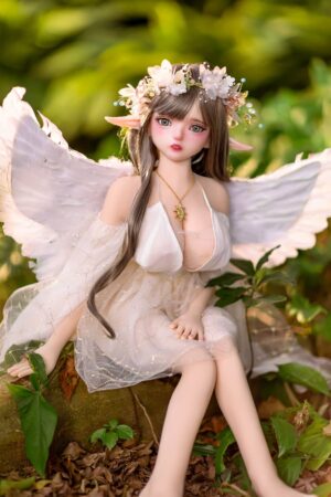 80cm anime elf girl sex doll
