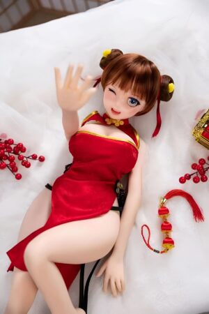 80cm mini chun li sex doll