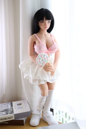 Miniature full body humanoid masturbation toy sex doll