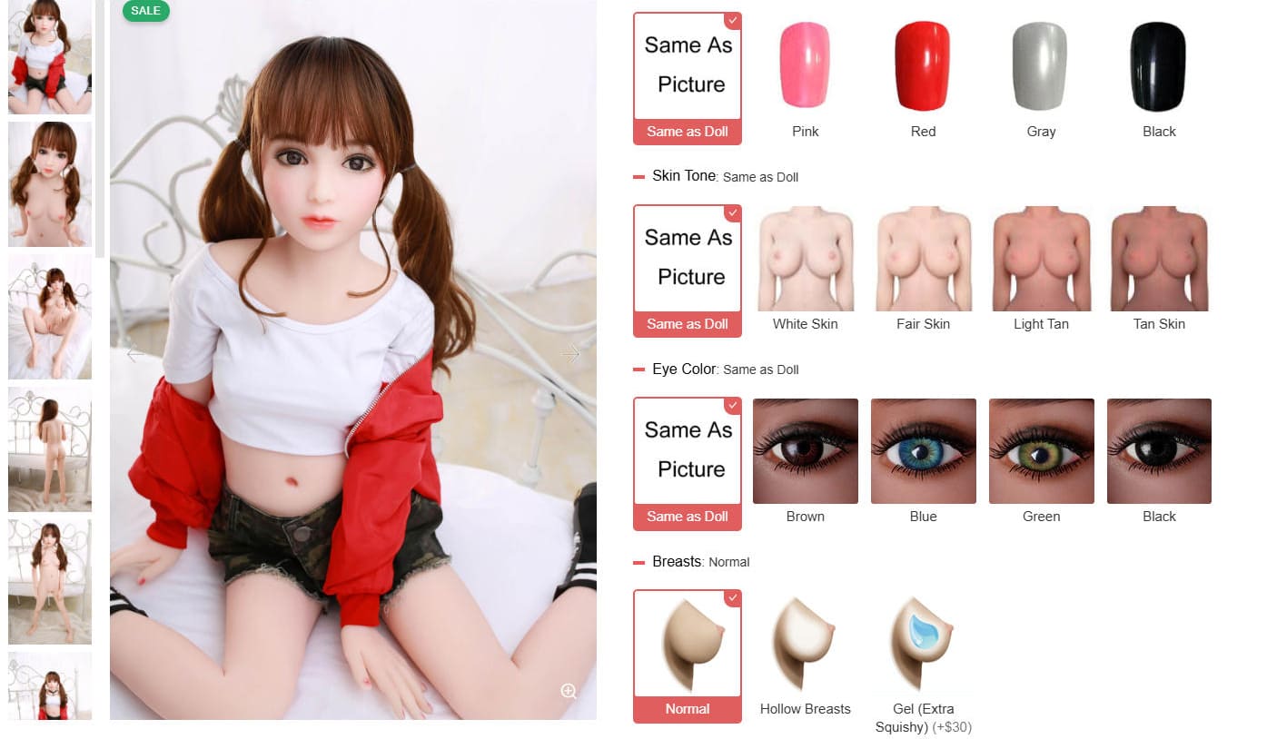 Sex Doll Size Guide: How to Choose the Right Height Customization options for young flat sex doll
